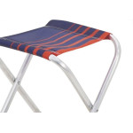 Banqueta De Praia Tramontina Fiji Azul/Laranja 