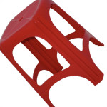 Banqueta Plastica Tramontina Niteroi Vermelha 100Kg 