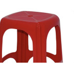 Banqueta Plastica Tramontina Niteroi Vermelha 100Kg 