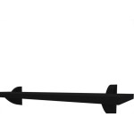 Prateleira Multiivisao Suporte Clip 20X 40 Preta Clip-2040-Ff-Pr