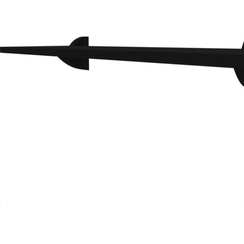 Prateleira Multiivisao Suporte Clip 20X 40 Preta Clip-2060-Ff-Pr