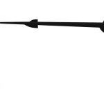 Prateleira Multiivisao Suporte Clip 20X 80 Preta Clip-2080-Ff-Pr