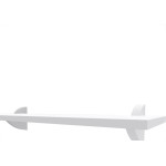 Prateleira Multiivisao Suporte Clip 25X 80 Branca Clip-2580-Ff-Br