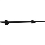 Prateleira Multiivisao Suporte Clip 25X 80 Preta Clip-2580-Ff-Pr
