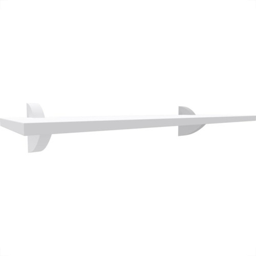 Prateleira Multiivisao Suporte Clip 25X100 Branca Clip-25100-Ff-Br