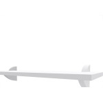 Prateleira Multiivisao Suporte Clip 25X100 Branca Clip-25100-Ff-Br