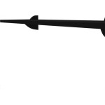 Prateleira Multiivisao Suporte Clip 25X100 Preta Clip-25100-Ff-Pr