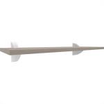 Prateleira Multiivisao Suporte Clip 20X 40 Mel Clip-2040-Ff-Lm