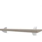 Prateleira Multiivisao Suporte Clip 20X 40 Mel Clip-2040-Ff-Lm
