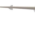 Prateleira Multiivisao Suporte Clip 20X 60 Mel Clip-2060-Ff-Lm
