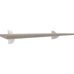Prateleira Multiivisao Suporte Clip 25X100 Mel Clip-25100-Ff-Lm