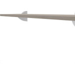 Prateleira Multiivisao Suporte Clip 25X100 Mel Clip-25100-Ff-Lm