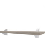 Prateleira Multiivisao Suporte Clip 25X100 Mel Clip-25100-Ff-Lm