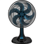 Ventilador Mesa Ventisol 6 Pas 50Cm Preto/Azul 127V 10032