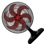 Ventilador Mesa Ventisol 6 Pas 50Cm Preto/Vermelho 127V 10030