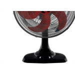 Ventilador Mesa Ventisol 6 Pas 50Cm Preto/Vermelho 127V 10030