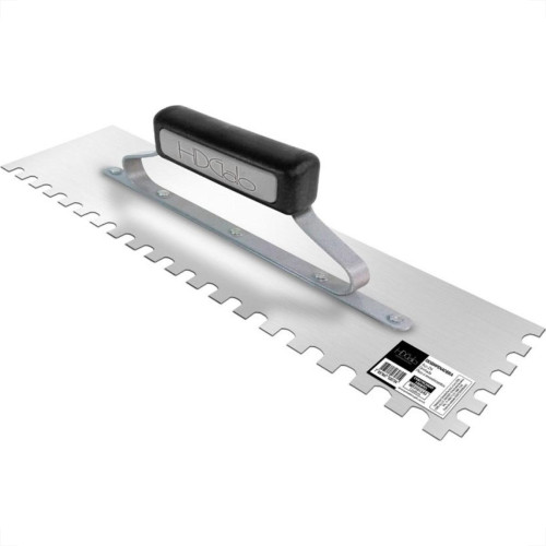 Desempenadeira Aco Zincado Galo Cabo Fechado Dentada 12X40Cm 1613/03