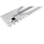 Desempenadeira Aco Zincado Galo Cabo Fechado Dentada 12X40Cm 1613/03