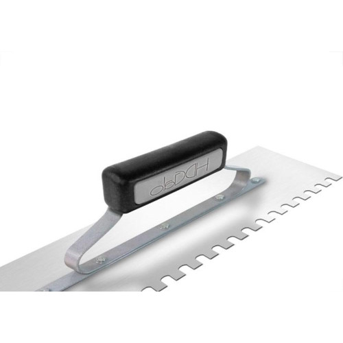 Desempenadeira Aco Zincado Galo Cabo Fechado Dentada 12X40Cm 1613/03