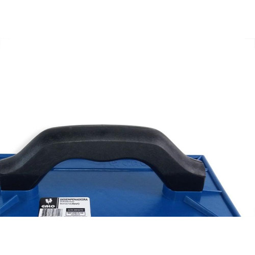 Desempenadeira Pvc Galo 15X26 Com Borracha Azul 815/04