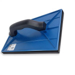 Desempenadeira Pvc Galo 18X30 Com Borracha Azul 818/04