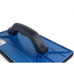 Desempenadeira Pvc Galo 18X30 Com Borracha Azul 818/04