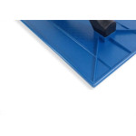Desempenadeira Pvc Galo 18X30 Corrugada Azul 818/00