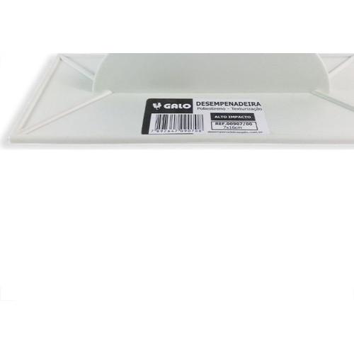 Desempenadeira Pvc Galo 7X16 Para Textura Branca 907/00