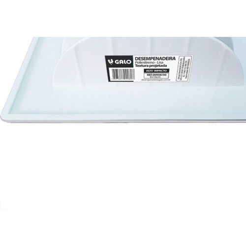 Desempenadeira Pvc Galo 8X16 Para Textura Projetada Branca 908/00