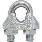 Clips Perkon Cabo Aco Leve  1/4'' 1391 - Kit C/50