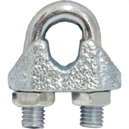 Clips Perkon Cabo Aco Leve  1/4'' 1391 - Kit C/50