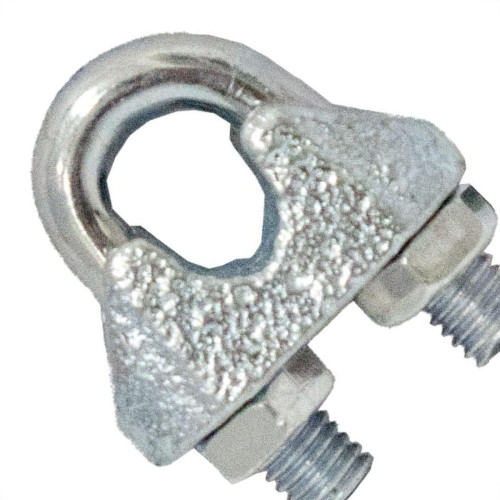 Clips Perkon Cabo Aco Leve  1/4'' 1391 - Kit C/50