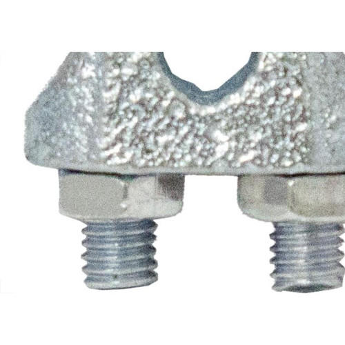 Clips Perkon Cabo Aco Leve  1/4'' 1391 - Kit C/50