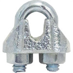 Clips Perkon Cabo Aco Pesado  1/8'' 1399 - Kit C/50