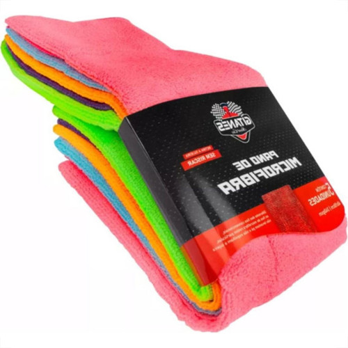 Pano Microfibra Gitanes Automotivo 40X50Cm Com 5 Pecas
