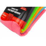 Pano Microfibra Gitanes Automotivo 40X50Cm Com 5 Pecas