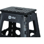 Banqueta Dobravel Nautika Step Two Para Camping Preta 336002-Pr