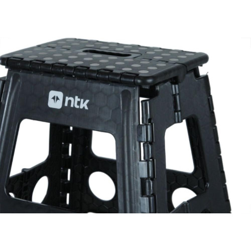 Banqueta Dobravel Nautika Step Two Para Camping Preta 336002-Pr