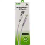Cabo De Dados Usb Flexgold Micro Ubs 1M 5A Xc-Cd-126