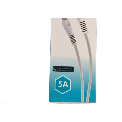 Cabo De Dados Usb Flexgold Ios 1M 5A Xc-Cd-128