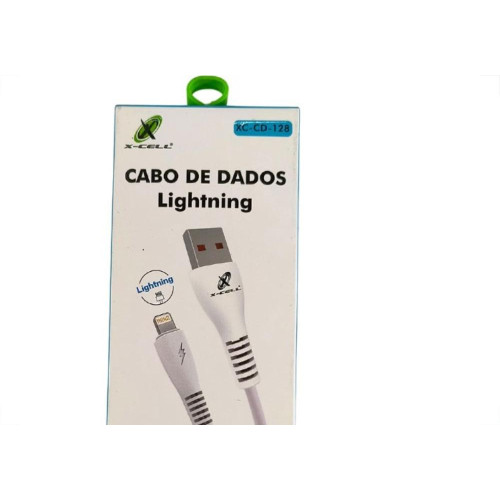 Cabo De Dados Usb Flexgold Ios 1M 5A Xc-Cd-128