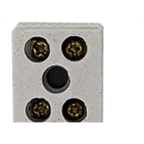 Cartela Conector Porcelana Brasfort 3 Polos 06Mm Com 1 Peca 9087