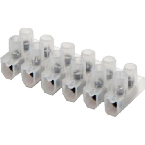 Cartela Conector Barra Brasfort Plastico 6 Polos 10Mm 7708