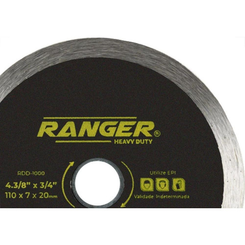 Disco Diamantado Ranger Lisomm 110 Agua Rdd-1000
