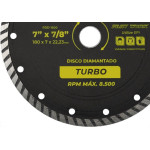 Disco Diamantado Ranger Turbo 180Mm Seco Rdd-1600