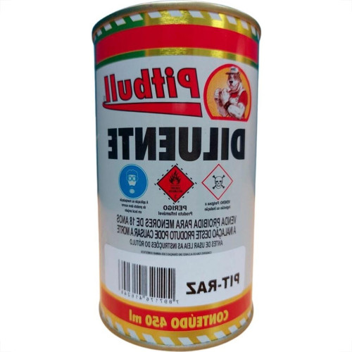 Aguarras Pitbull 450Ml - Kit C/6 
