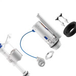 Mecanismo Acoplado Herc Kit Single Flush Plus Universal Lateral 