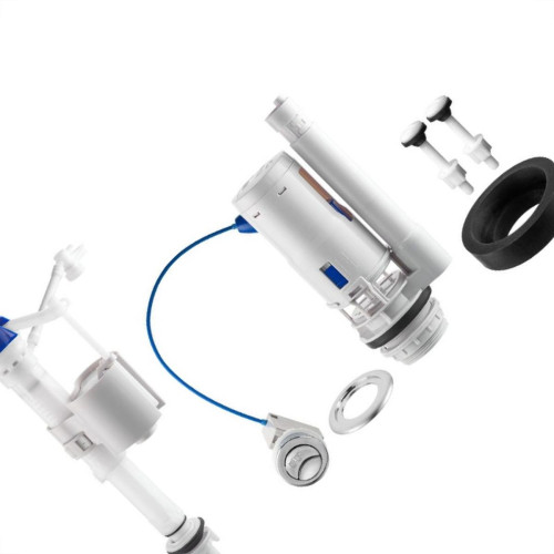 Mecanismo Acoplado Herc Kit Single Flush Plus Universal Lateral 