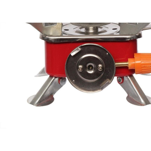 Fogareiro 1 Boca Western Mini Inox Portatil Fog-01