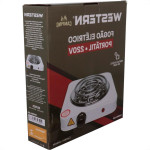 Fogao 1 Boca Eletrico Western 220V 1000W Fg1000-220